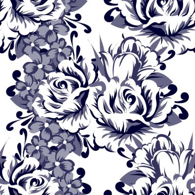 Kusursuz çiçek deseni