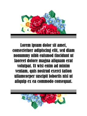 İhale çiçek davetiye