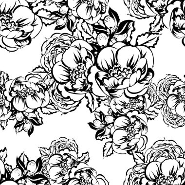 Kusursuz çiçek deseni