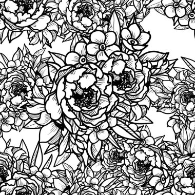 Kusursuz çiçek deseni