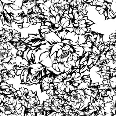 Kusursuz çiçek deseni