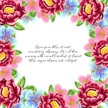 İhale çiçek davetiye