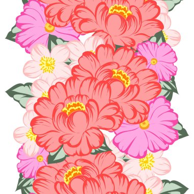 Kusursuz çiçek deseni