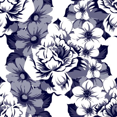 Kusursuz çiçek deseni