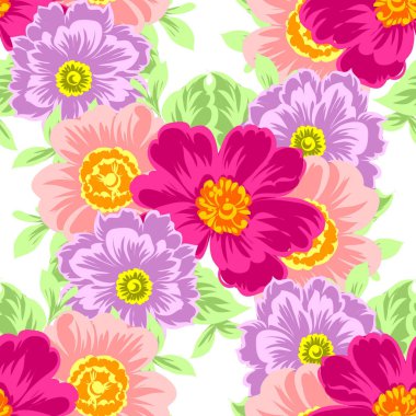 Kusursuz çiçek deseni