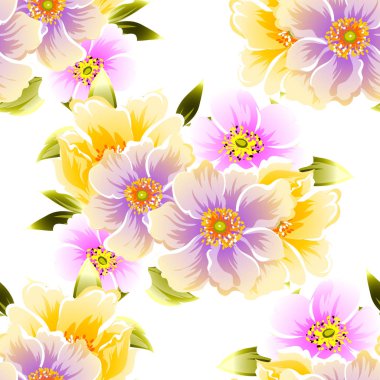 Kusursuz çiçek deseni