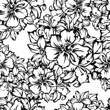 Kusursuz çiçek deseni