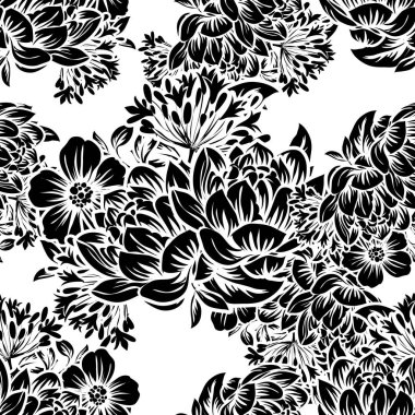 Kusursuz çiçek deseni