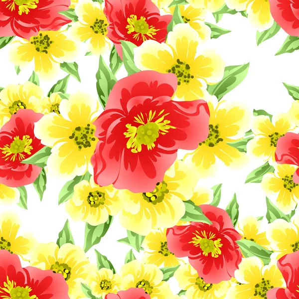 Kusursuz çiçek deseni