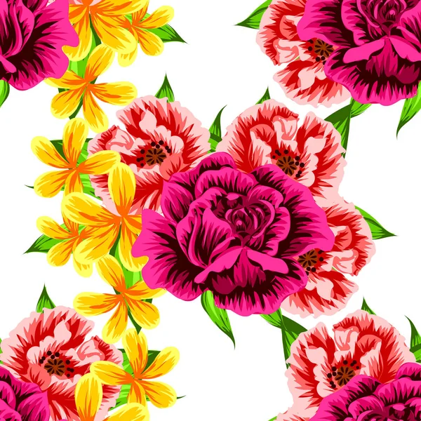 Kusursuz çiçek deseni