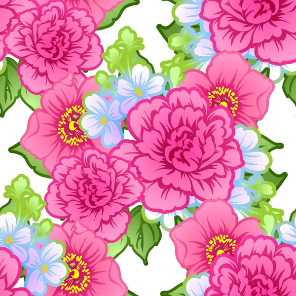 Kusursuz çiçek deseni