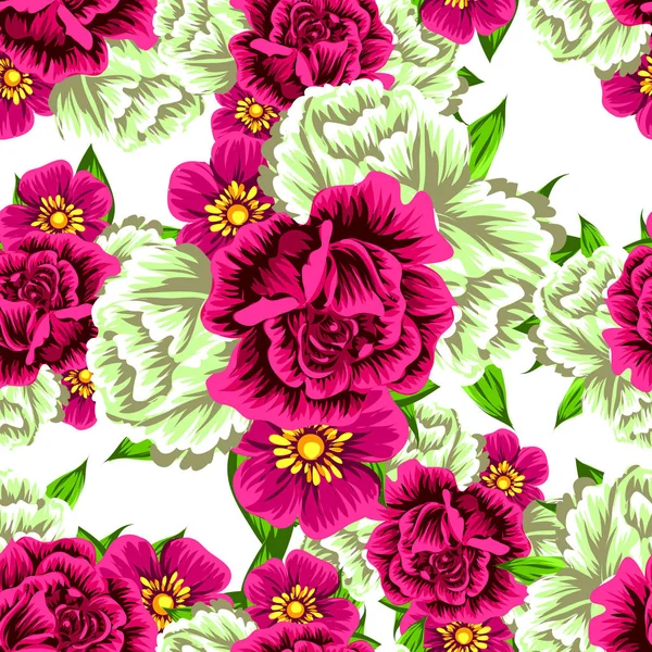 Kusursuz çiçek deseni