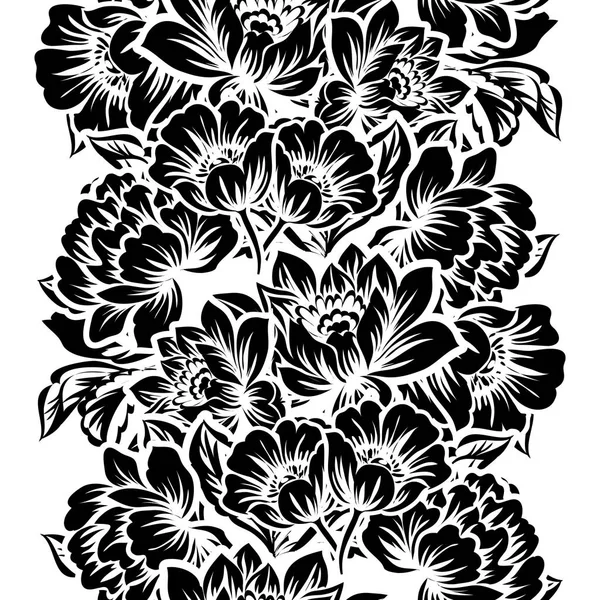 Modèle floral sans couture — Image vectorielle