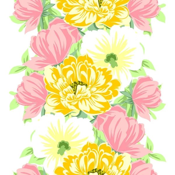 Kusursuz çiçek deseni