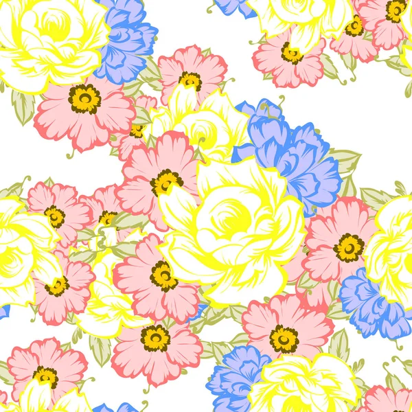 Kusursuz çiçek deseni