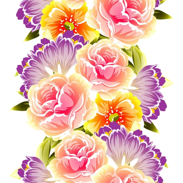 Kusursuz çiçek deseni