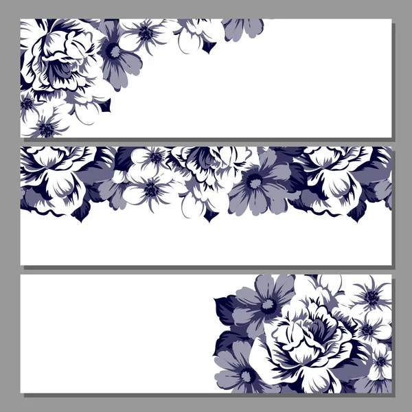 Çiçekli davetiye seti