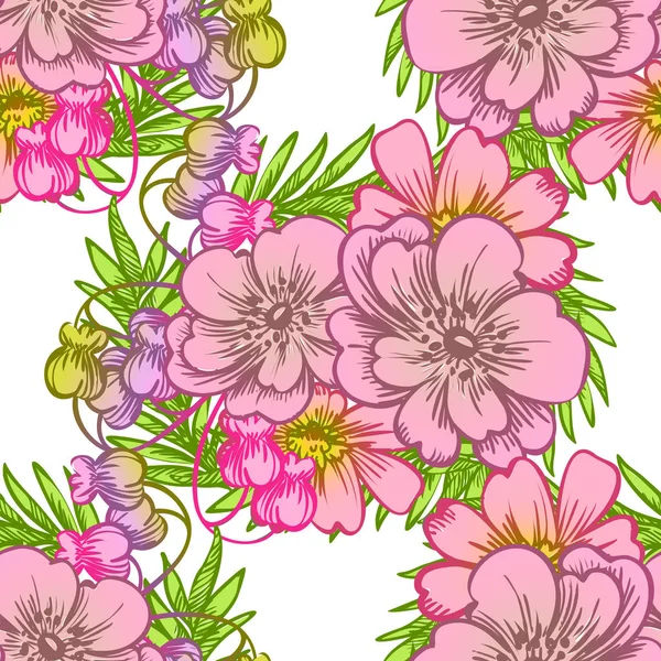 Kusursuz çiçek deseni