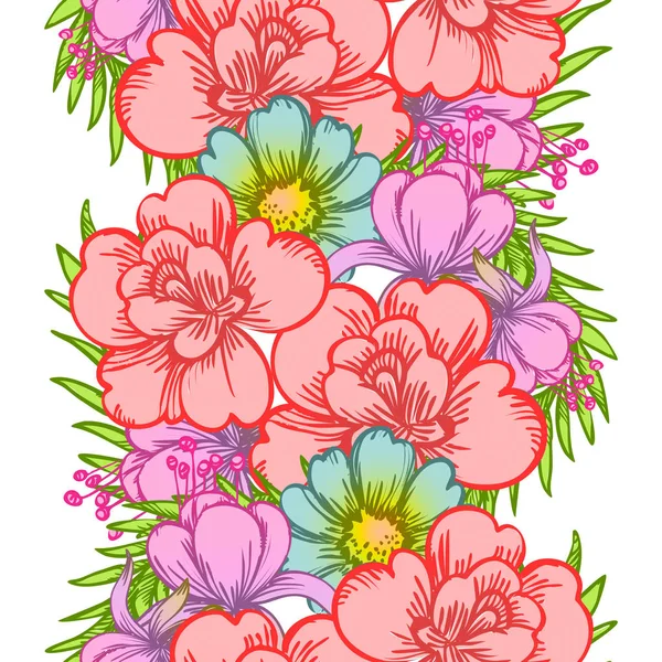 Kusursuz çiçek deseni