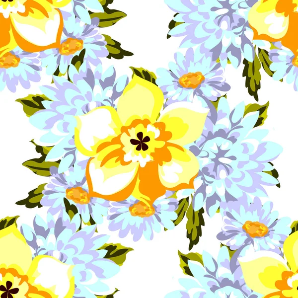 Kusursuz çiçek deseni