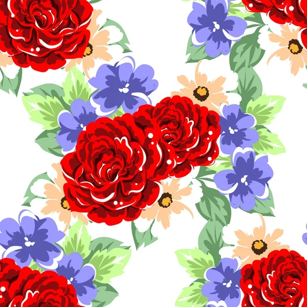 Kusursuz çiçek deseni