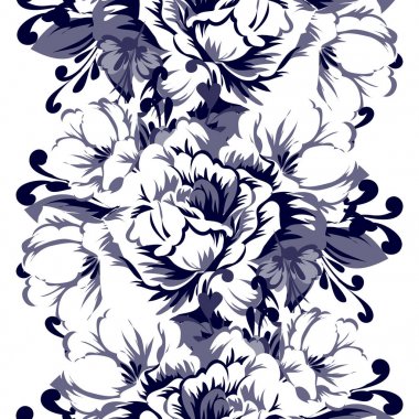 Kusursuz çiçek deseni