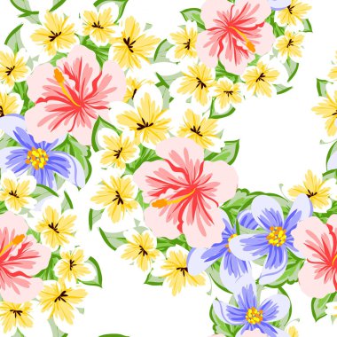 Kusursuz çiçek deseni