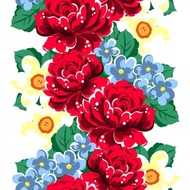 Kusursuz çiçek deseni