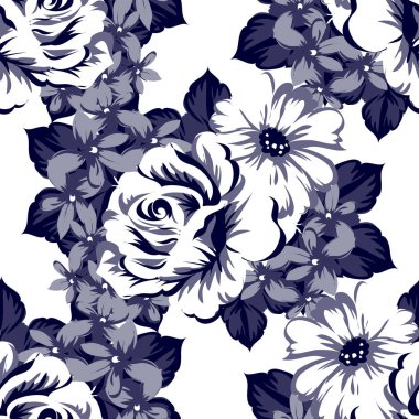 Kusursuz çiçek deseni