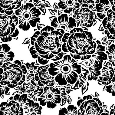 Kusursuz çiçek deseni