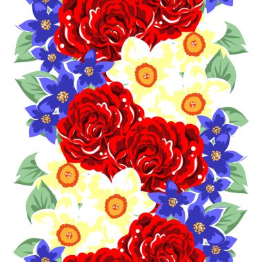 Kusursuz çiçek deseni