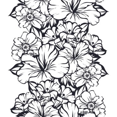 Kusursuz çiçek deseni