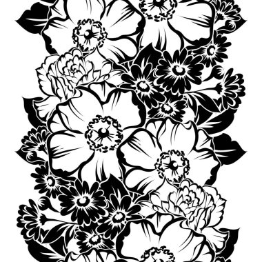 Kusursuz çiçek deseni