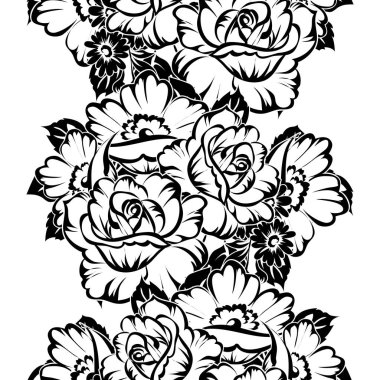 Kusursuz çiçek deseni