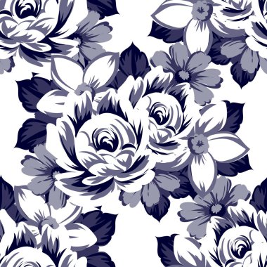 Kusursuz çiçek deseni