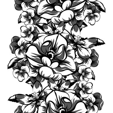 Kusursuz çiçek deseni