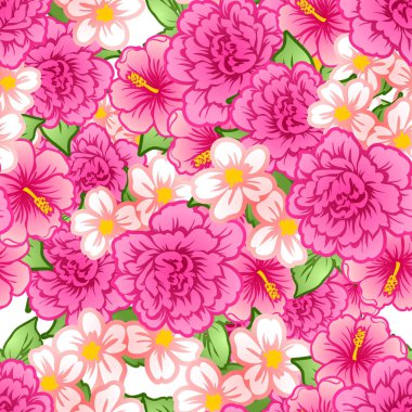 Kusursuz çiçek deseni