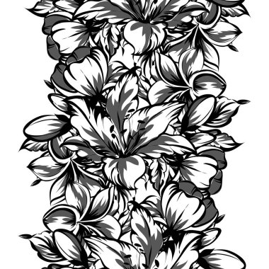 Kusursuz çiçek deseni