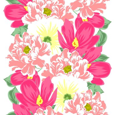 Kusursuz çiçek deseni