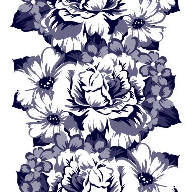 Kusursuz çiçek deseni