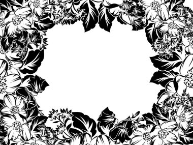 Vintage çiçek davetiye