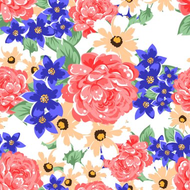 Kusursuz çiçek deseni