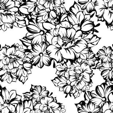 Kusursuz çiçek deseni