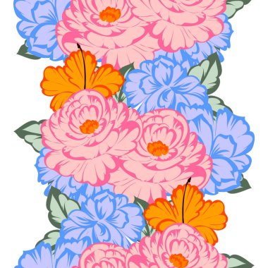 Kusursuz çiçek deseni