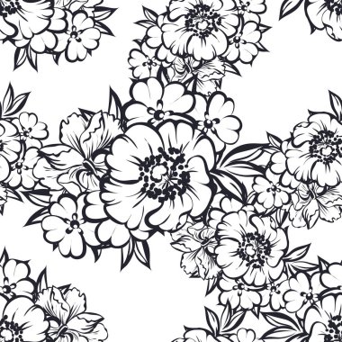 Kusursuz çiçek deseni