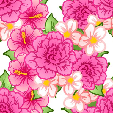 Kusursuz çiçek deseni