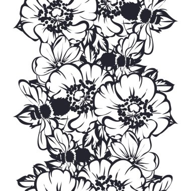 Kusursuz çiçek deseni