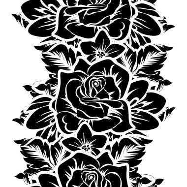 Kusursuz çiçek deseni