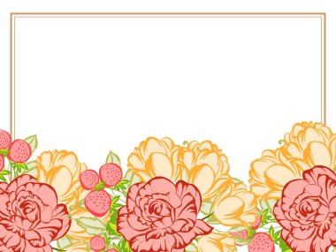 İhale çiçek davetiye