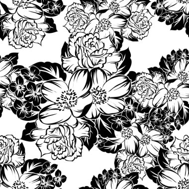 Kusursuz çiçek deseni